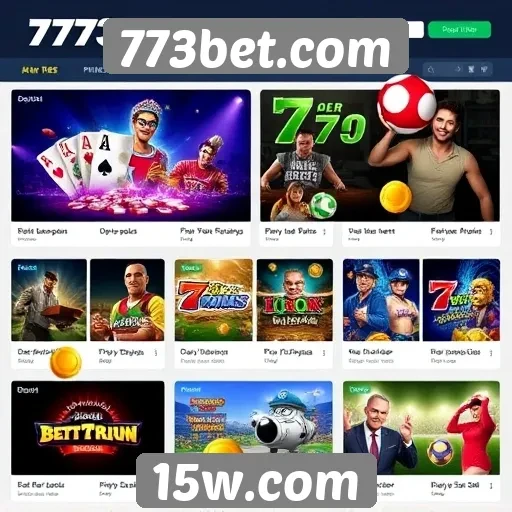 Análise das opções de jogos disponíveis no 773bet